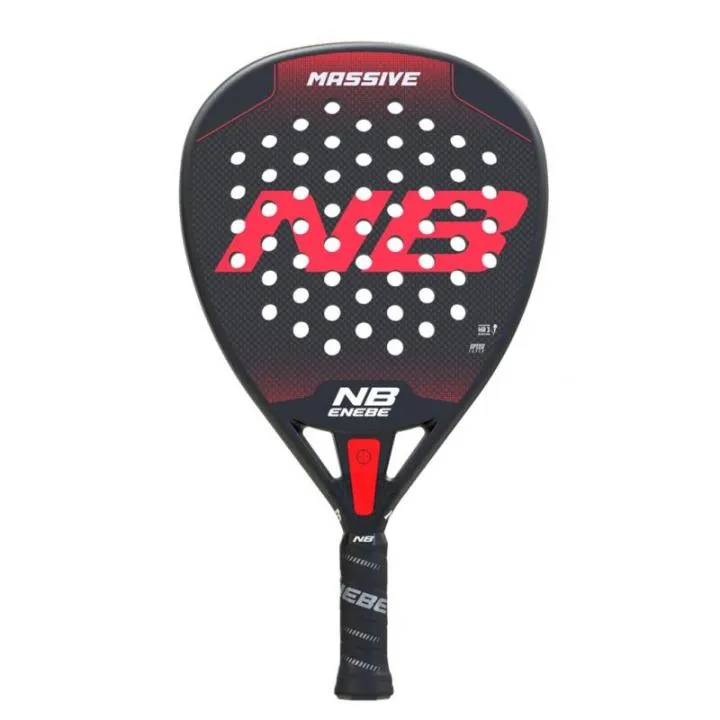 Pala de Pádel Enebe Massive Roja 2024 - Potencia y Control para Jugadores Exigentes