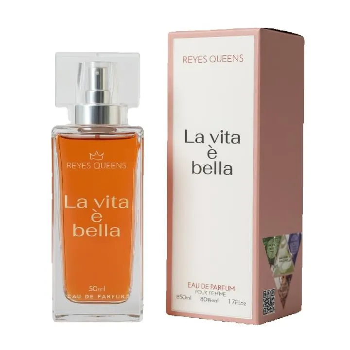 Perfume Femenino La vita è bella de Reyes Queens Eau de Parfum 50 ml