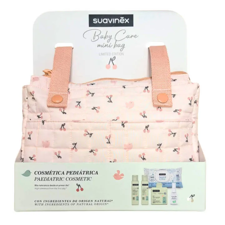 Canastilla Baby Care Mini Bag Set Suavinex Rosa