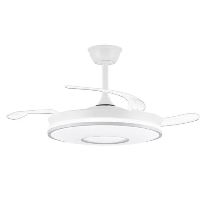 Ventilador de Techo DECO con Motor DC, 6 Velocidades, LED Regulable y Mando a Distancia