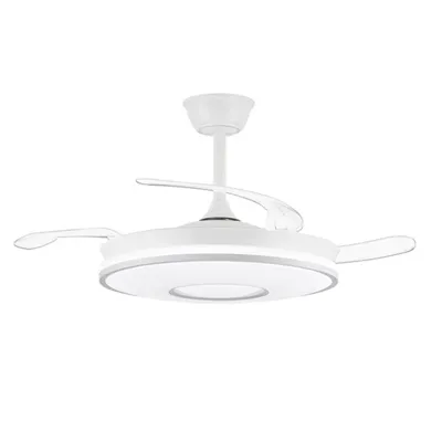 Ventilador de Techo DECO con Motor DC, 6 Velocidades, LED Regulable y Mando a Distancia