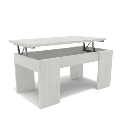 Mesa de Centro Elevable Dormidan MC4 con Almacenamiento 50x90cm