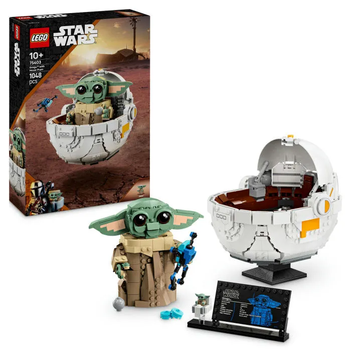 LEGO 75403 Star Wars Grogu con Aerocuna