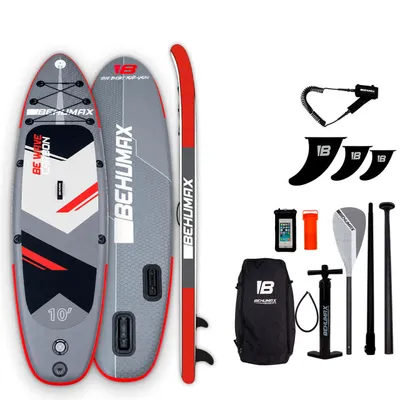 Tabla de Paddle Surf Be Wave Carbon Behumax de Alta Calidad con Accesorios Incluidos