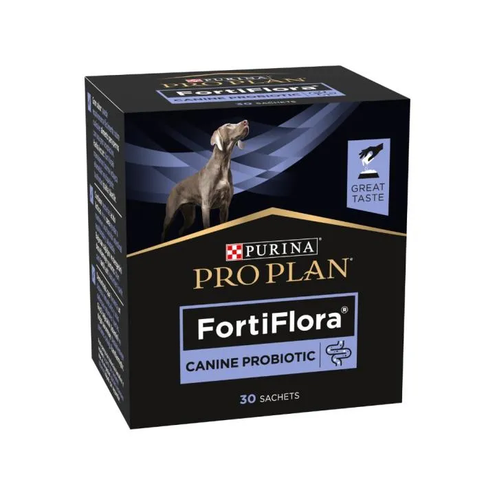 Pro Plan Fortiflora para Perros - Ayuda a la Función Intestinal (30 Sobres)
