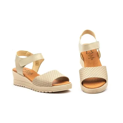 Sandalias AE-649 Cuña Alto Estilo