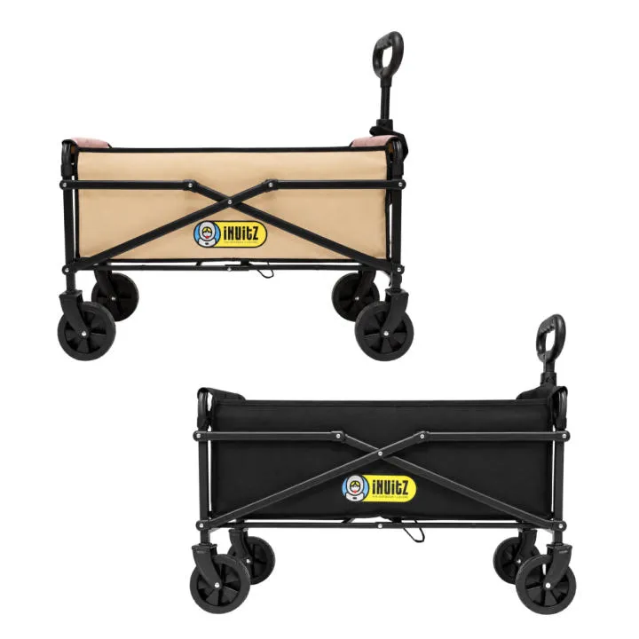 Carrito Plegable de Transporte Inuitz 60L: Comodidad y Capacidad para tus Desplazamientos