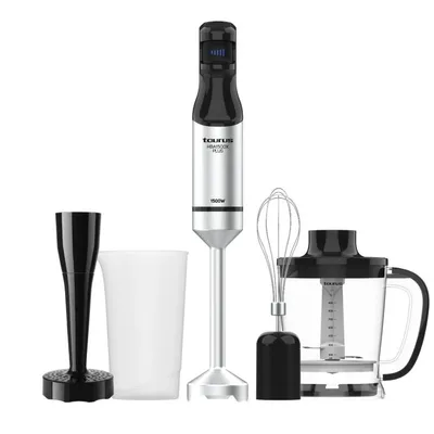 Batidora de Mano Taurus HBA1500X PLUS 1500W Acero Inoxidable con Accesorios