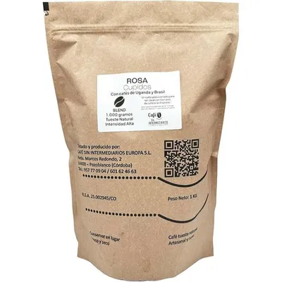 Café mezcla India y Brasil