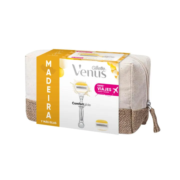 Maquinilla de Mujer Gillette Venus Comfortglide con Barras de Gel de Coco