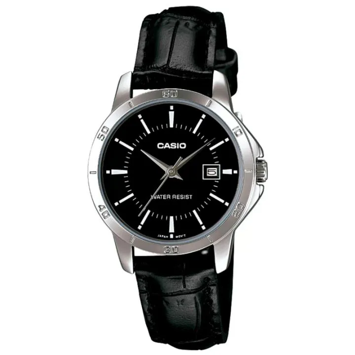 Reloj Analógico Casio LTP-V004L para Mujer con Correa de Cuero