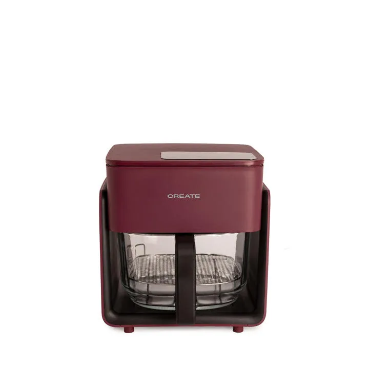 Freidora de Aire de Cristal con Vaporizador AIR FRYER STUDIO CRYSTAL 4.2L