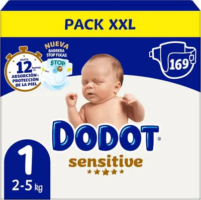 Dodot Sensitive Pañales Bebé y Recién nacido