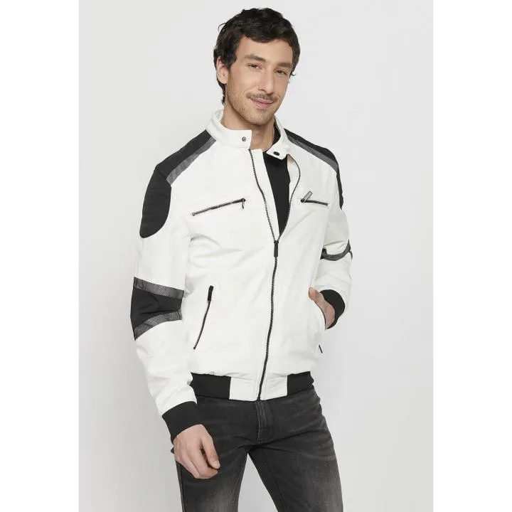 Cazadora Bomber Técnica Koroshi Urbana Estilo Racing