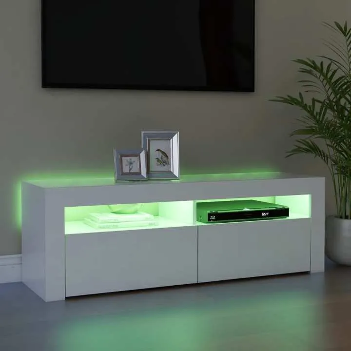 Mueble TV LED VidaXL 120x35x40 cm Moderno y Funcional