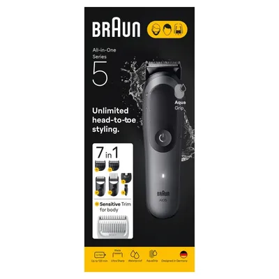 Recortadora Braun Series 5 kit 7 en 1
