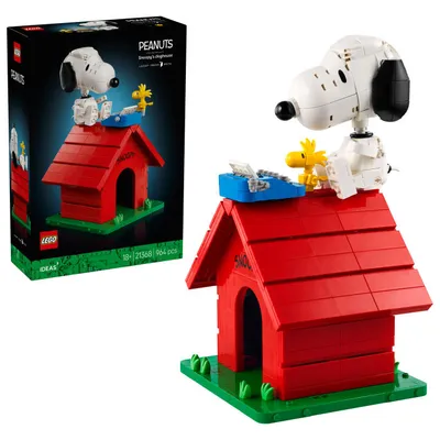 LEGO Ideas Peanuts: La Caseta de Snoopy (21368) para Adultos