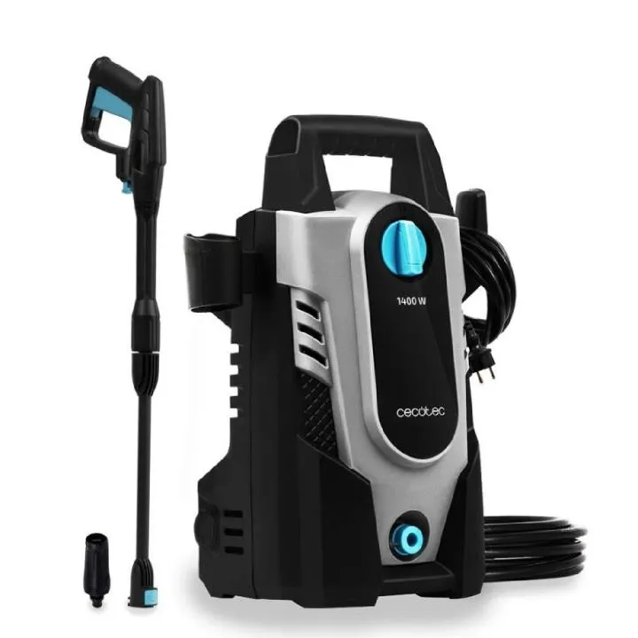Limpiadora a Presión Cecotec HydroBoost 1400 Essential para Hogar, Jardín o Coche