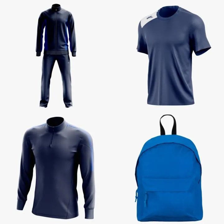 Pack Vuelta al Cole Softee: Chándal, Sudadera Técnica, Camiseta y Mochila Colegial