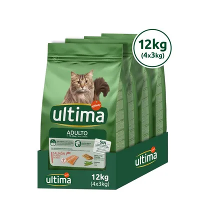 Ultima Adult Salmón, Comida Seca para Gatos