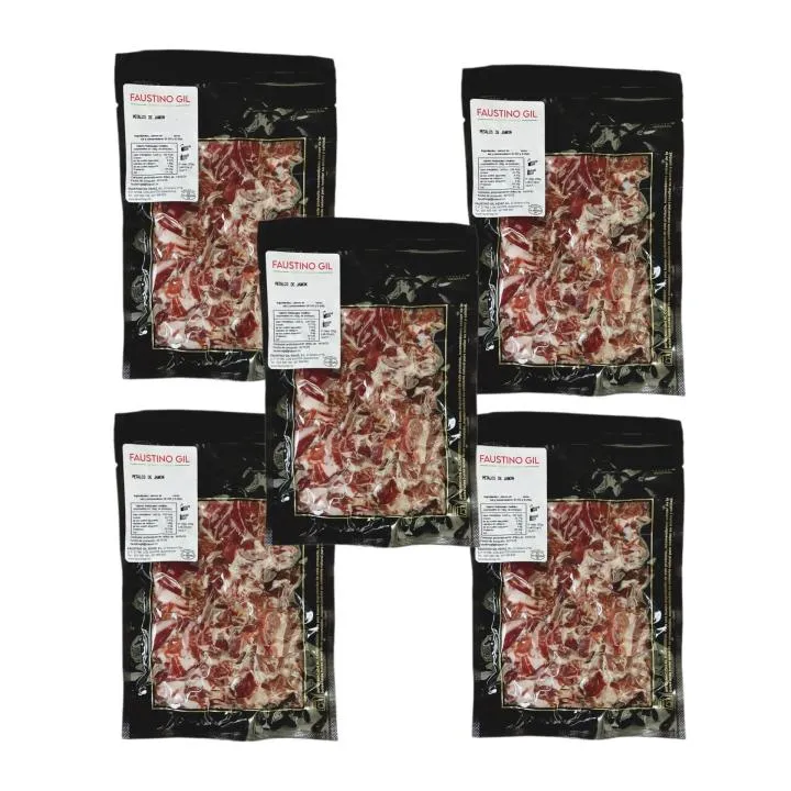 Virutas de Jamón Ibérico Cebo 1Kg (5x200g) Faustino Gil