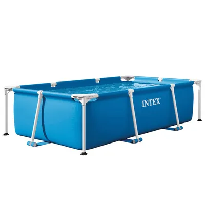 Piscina Rectangular Metal Frame Intex