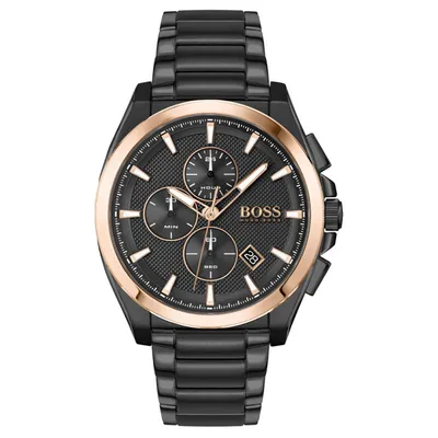 Reloj Hugo Boss 1513885 para Hombre con Esfera Negra y Caja de Regalo