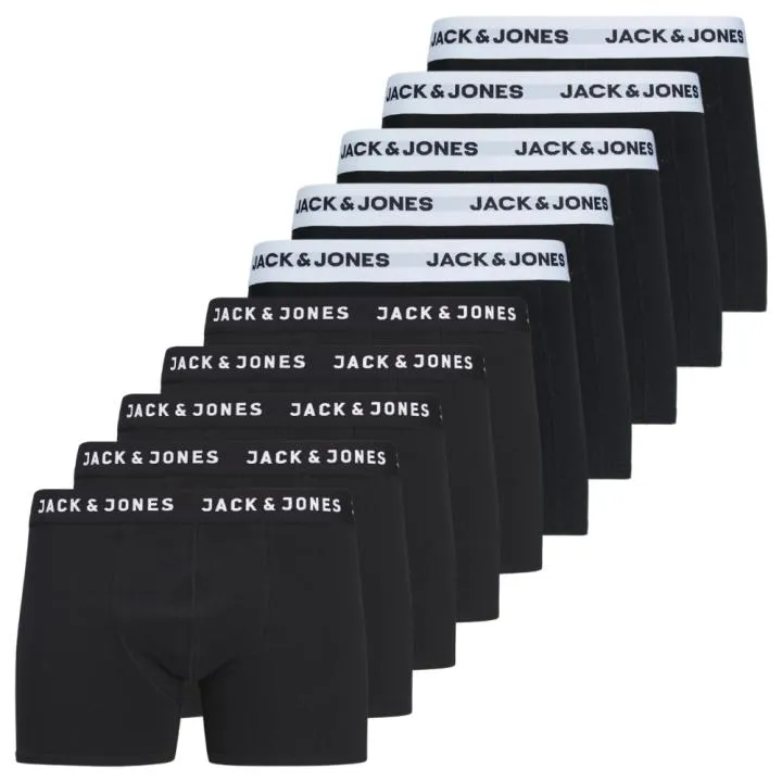 Pack 10 Bóxers Jack & Jones Jacdaniel Algodón Elástico