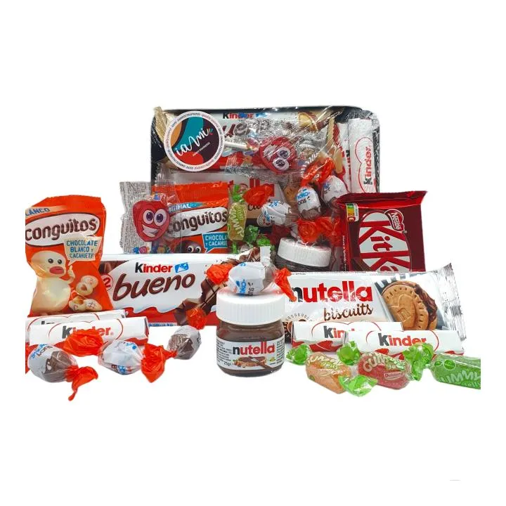 Super Bandeja Chocolates Kinder - Nutella - Conguitos