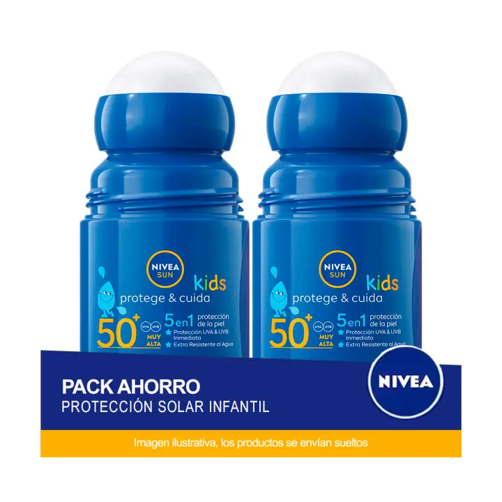 NIVEA SUN FP 50+ Roll on Niños Protege&Cuida