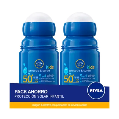 NIVEA SUN FP 50+ Roll on Niños Protege&Cuida