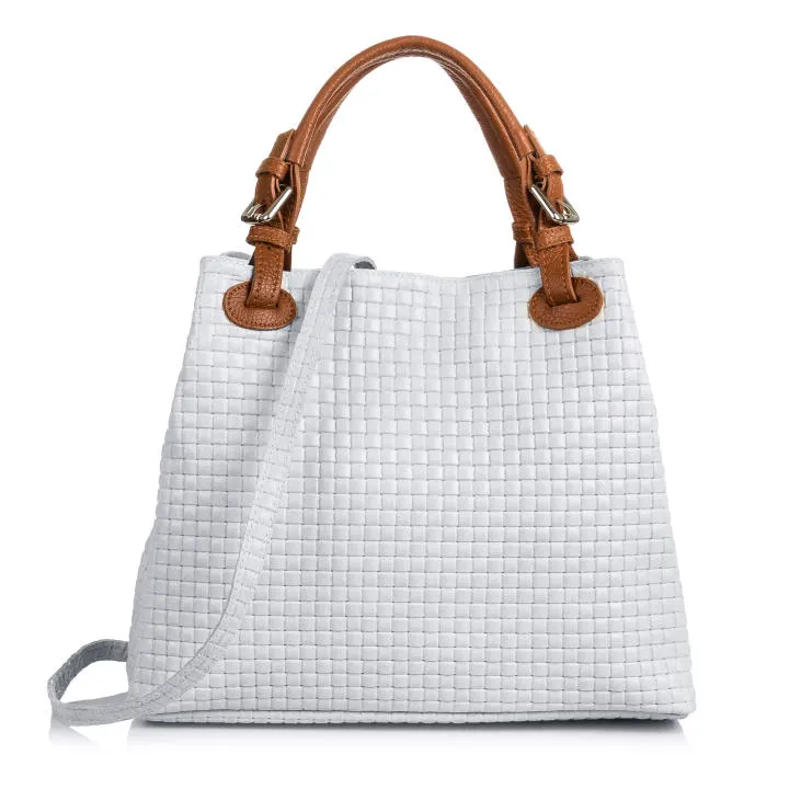Bolso Tote Firenze Artegiani Emanuela de Piel Genuina para Mujer