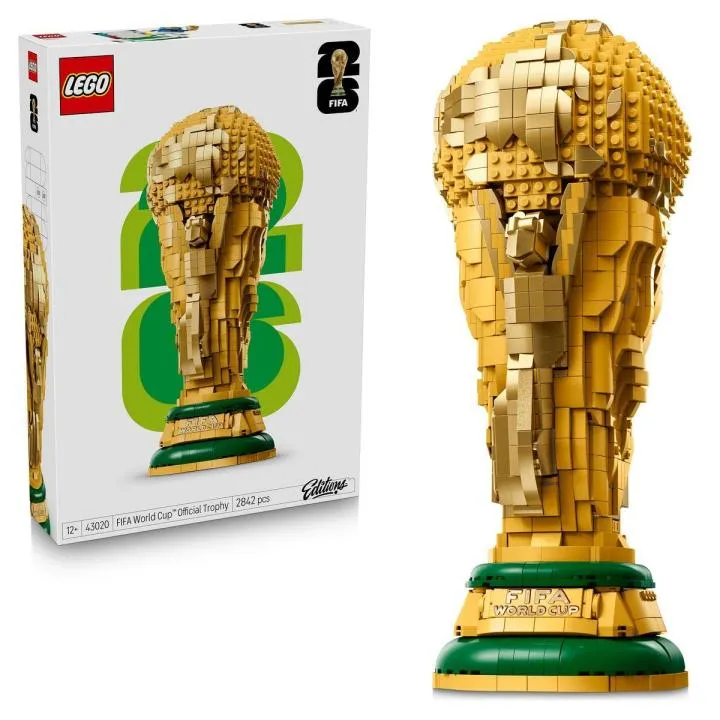 LEGO Copa Mundial Ediciones Trofeo Oficial de la FIFA