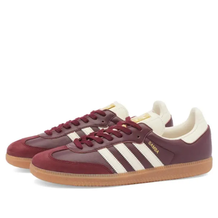 Adidas Samba OG Mujer - Clásico Rojo y Blanco