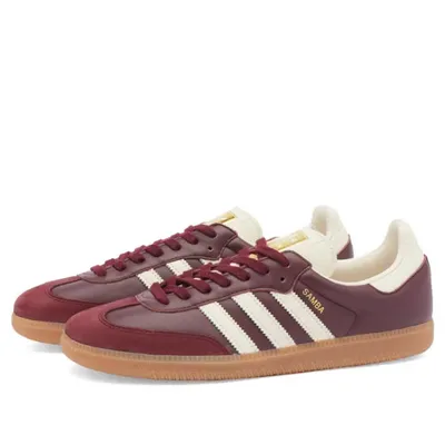 Adidas Samba OG Mujer - Clásico Rojo y Blanco
