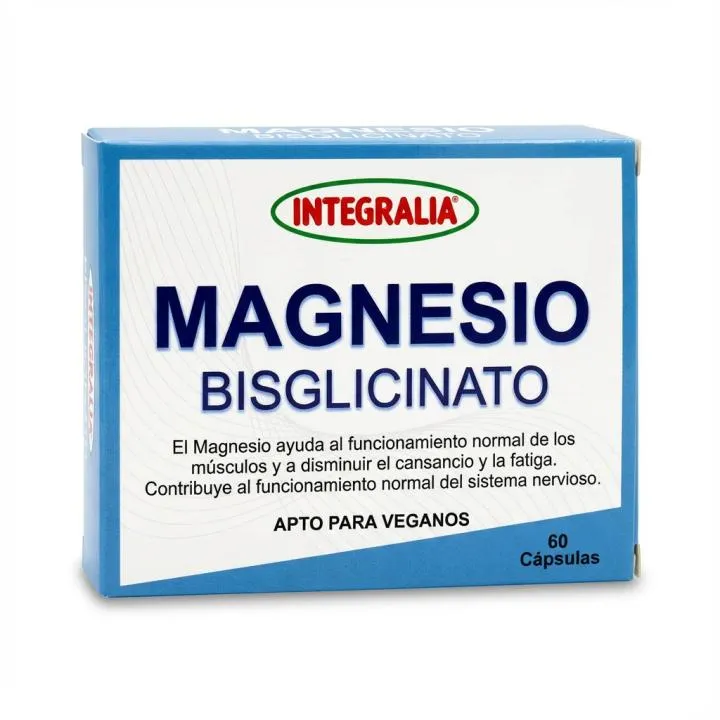 Magnesio Bisglicinato Integralia 60 Cápsulas