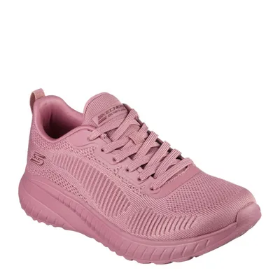 Skechers Zapatillas Bobs Squad Chaos - Face Off Rosas