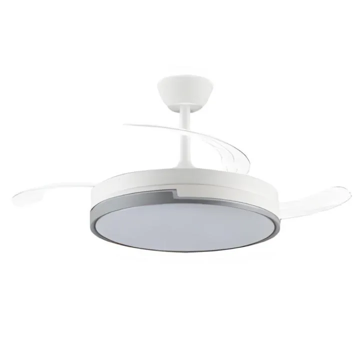 Akunadecor - Ventilador de techo con motor DC modelo Plumax