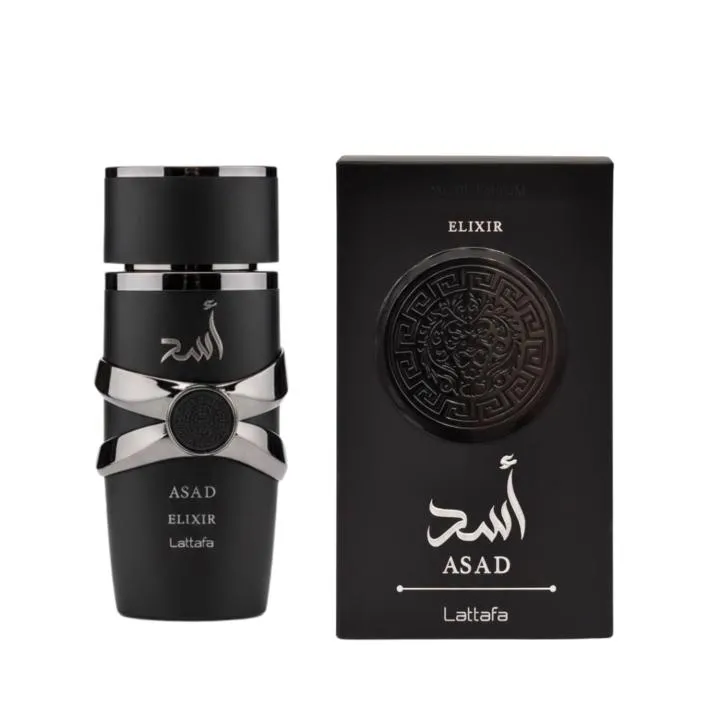 Lattafa Asad Elixir Perfume Eau De Parfum para Hombre 100ml Spray