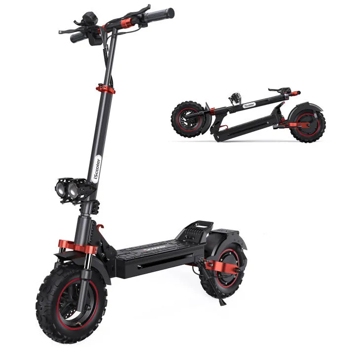 Patinete Eléctrico Plegable iScooter iX5S 1000W 65km Autonomía