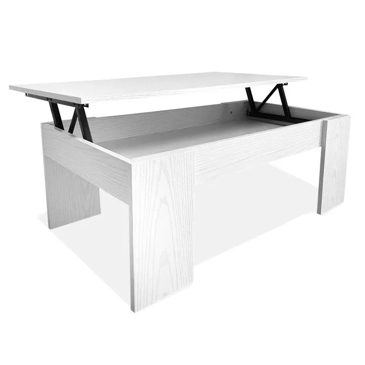 Mesa de Centro Elevable Nyana Home con Almacenamiento Oculto