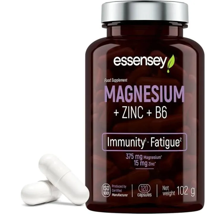 MAGNESIO ZINC B6 120 cápsulas