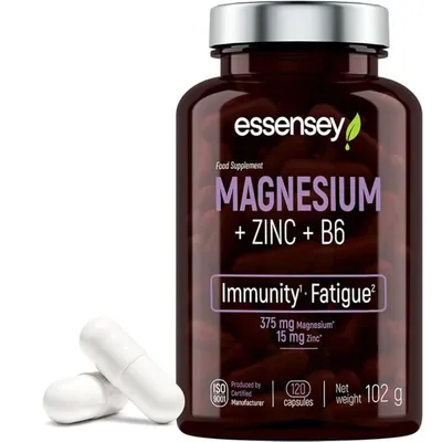 MAGNESIO ZINC B6 120 cápsulas
