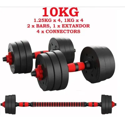 Mancuernas Ajustables 2 en 1 ALLINLIFE