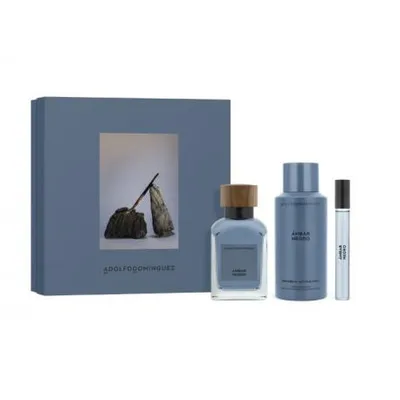 Adolfo Domínguez Ámbar Negro Set Regalo Perfume para Mujer