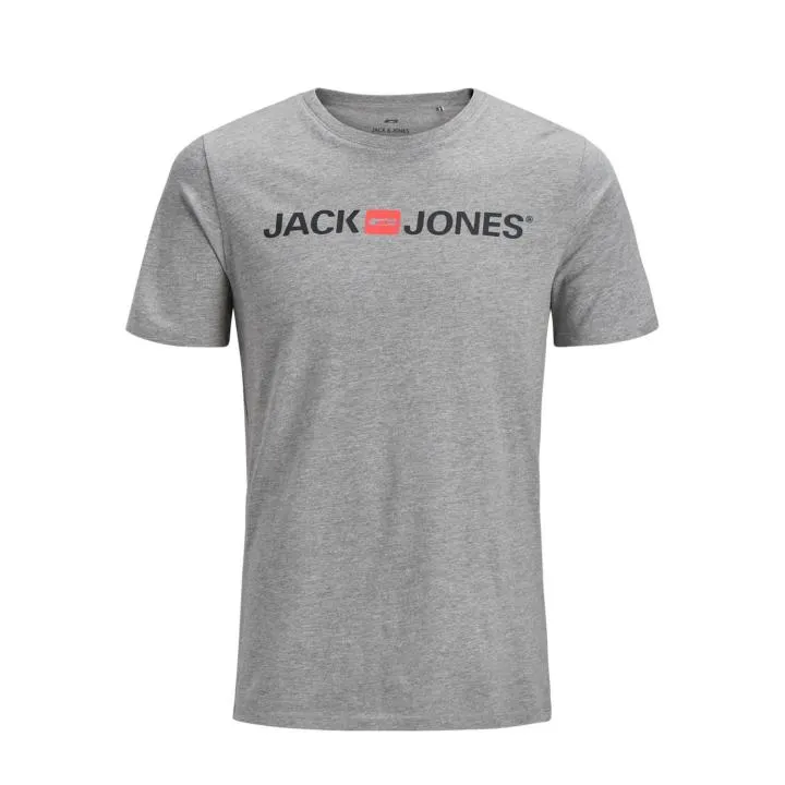 Camiseta de algodón Jack & Jones con logo clásico