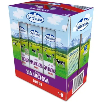 Central Lechera Asturiana Leche Sin Lactosa Entera