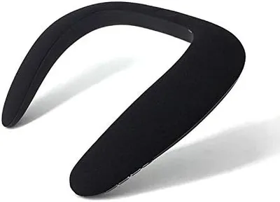 Altavoz de Hombro para iPhone 8 Plus Smartphone Música Inalámbrico Cuello Bluetooth (Negro)
