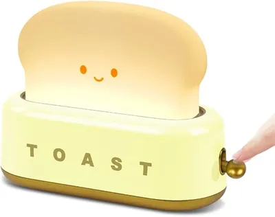 Luz nocturna con forma de tostadora URAQT