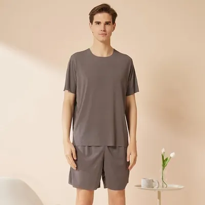 Conjunto de pijama casual de verano de 2 piezas